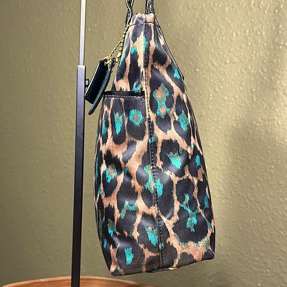 COACH Ocelot Print Tote - Picture 3 of 16